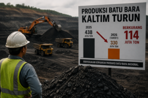 Batu Bara Kaltim Kehilangan 114 Juta Ton, Efeknya Mulai Menjalar ke Tenaga Kerja